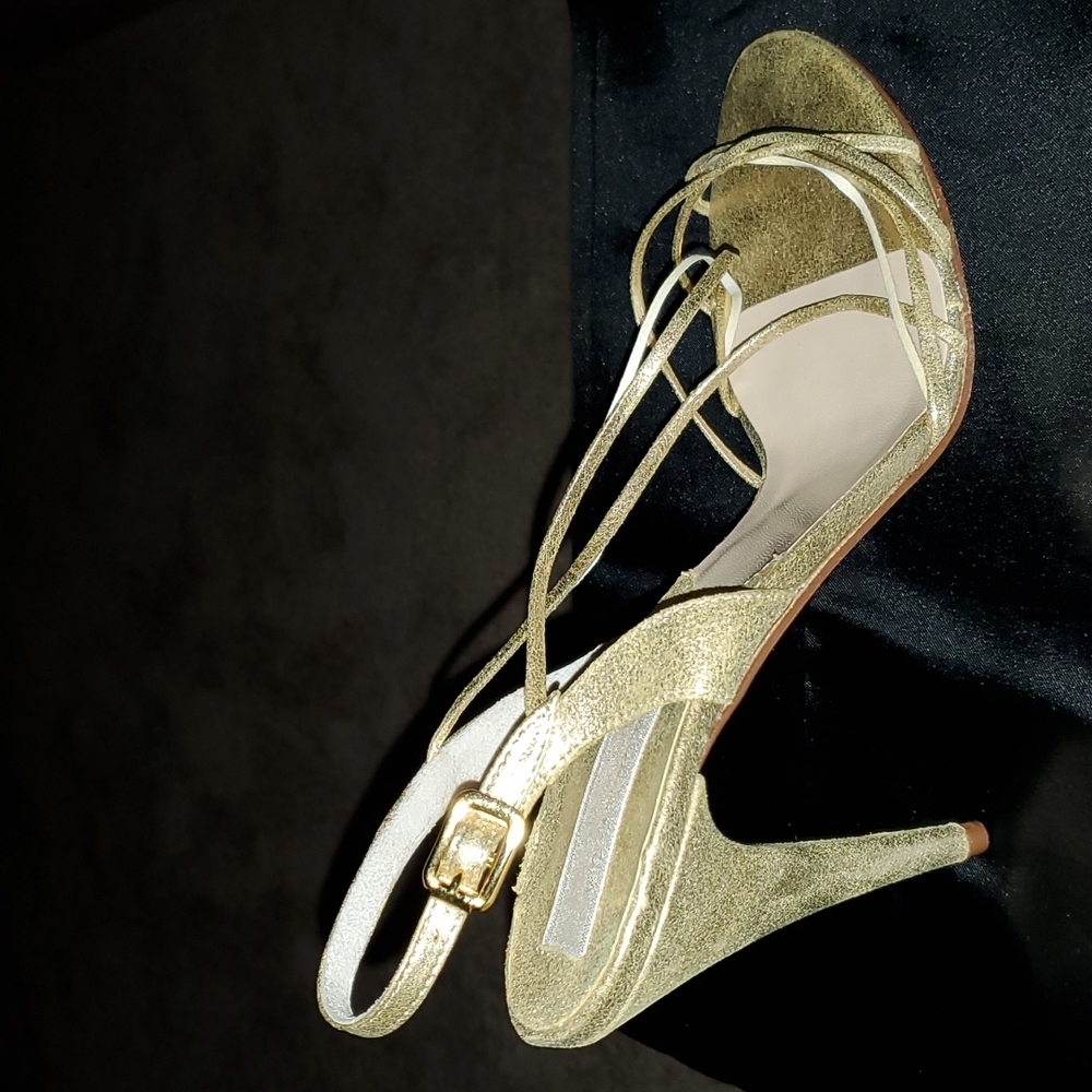 Michael Kors Brushed Gold Sandal